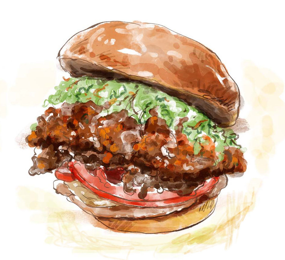 Chef Jimmy Papadopoulos 'Fire Bird' Chicken Sandwich